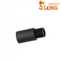 Slong rallonge outer barrel 26mm pour AEG (14mm négatif) - 