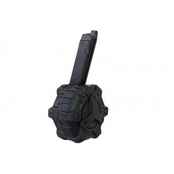 AW custom 350rds gaz Magazine for Glock 17 GBB - Black