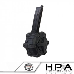 P6 AW custom 350rds HPA Magazine for HI-CAPA - black - 