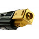 Agency Arms Airsoft 417 Compensator (14mm CCW) - Gold - 