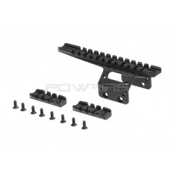 Action Army AAC rail 20mm surélevé noir pour T10 - 