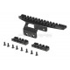 Action Army AAC rail 20mm surélevé noir pour T10 - 