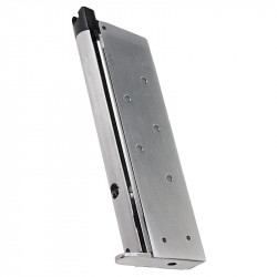Armorer Works single stack gas silver Magazine for AW/WE - 