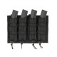 8FIELDS pouch molle NOIR 4 chargeurs MP5 MP7 MP9 & Kriss vector