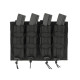 8FIELDS quad molle pouch for MP5 MP7 MP9 Kriss vector Magazine Black