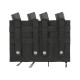 8FIELDS pouch molle NOIR 4 chargeurs MP5 MP7 MP9 & Kriss vector - 