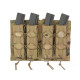 8FIELDS quad molle pouch for MP5 MP7 MP9 & Kriss vector Magazine - Multicam - 