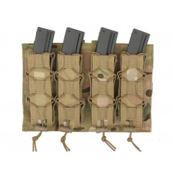 8FIELDS pouch molle pour 4 chargeurs MP5 MP7 MP9 & Kriss vector - Multicam - 