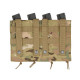 8FIELDS quad molle pouch for MP5 MP7 MP9 & Kriss vector Magazine - Multicam - 