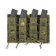 8FIELDS pouch molle pour 4 chargeurs MP5 MP7 MP9 & Kriss vector - Multicam Tropic