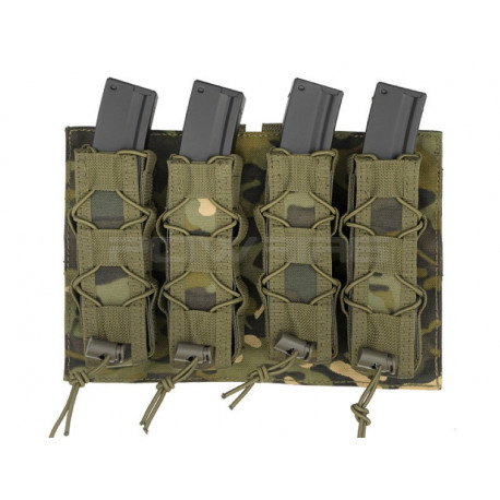 8FIELDS pouch molle pour 4 chargeurs MP5 MP7 MP9 & Kriss vector - Multicam Tropic - 