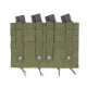 8FIELDS quad molle pouch for MP5 MP7 MP9 & Kriss vector Magazine - OD - 