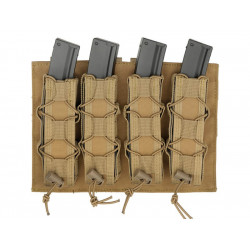 8FIELDS quad molle pouch for MP5 MP7 MP9 & Kriss vector Magazine - TAN - 