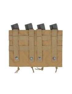 8FIELDS pouch molle pour 4 chargeurs MP5 MP7 MP9 & Kriss vector - TAN -  2