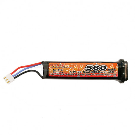 VB Power 7.4v 560mah lipo battery for AEP - 