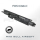 Madbull 7.0inch PWS Diablo black (AEGs Only) - 