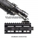 Magpul M-LOK® M-LOK® Cantilever Rail/Light Mount, Aluminum - 