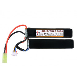 IPOWER batterie LIPO 11.1V 1100Mah double stick (mini tamiya) - 
