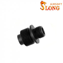 Slong Airsoft Adaptateur silencieux 14mm CCW pour VSR-10