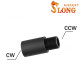 Slong extension / converter 26mm for AEG (14mm CW)