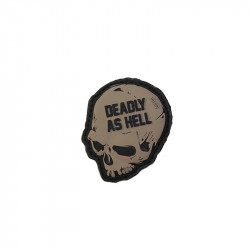 Patch Velcro Deadly As Hell - 