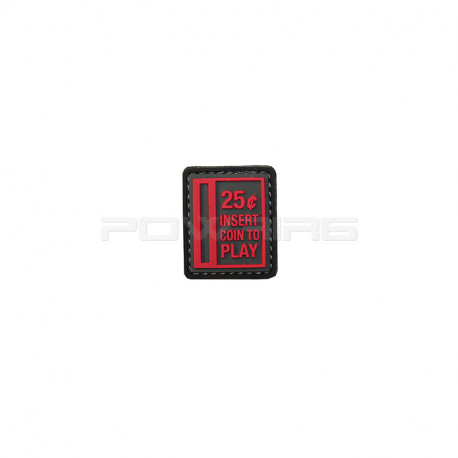 Patch Velcro Insert Coin To Play - 