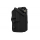 GK Tactical 0305 Kydex Holster for Glock 17 / 18C / 19 - Black - 