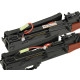 IPOWER batterie LIPO 7.4V 1200Mah 20C stick pour AK - DEAN - 