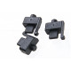 PTS Pistol Shockplate for TM Hi-Capa 5.1 (3pack) - Black - 