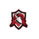 Archangel SAINT MICHAEL STRIKE SHIELD, red Velcro patch - 