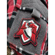 Archangel SAINT MICHAEL STRIKE SHIELD, red Velcro patch - 