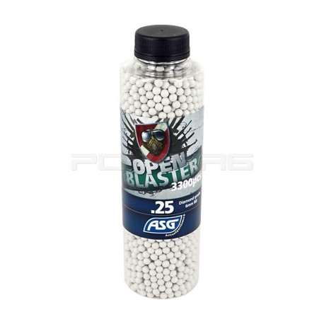 ASG Open Blaster bio 0.25gr par 3300 Billes - 