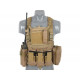 8FIELDS Force Recon Chest Harness - Tan - 