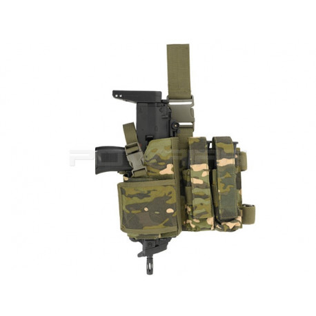 8FIELDS combo Holster et porte chargeur pour SMG - Multicam Tropic - 