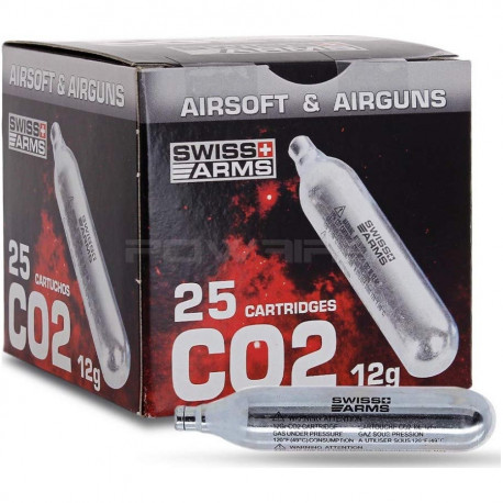 25 sparklet CO2 12gr Swiss Arms - 