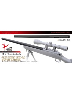 Action Army AAC canon flûté pour VSR-10 -  2