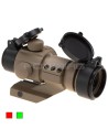 AIM-O M3 Red Dot with Cantilever Mount Tan