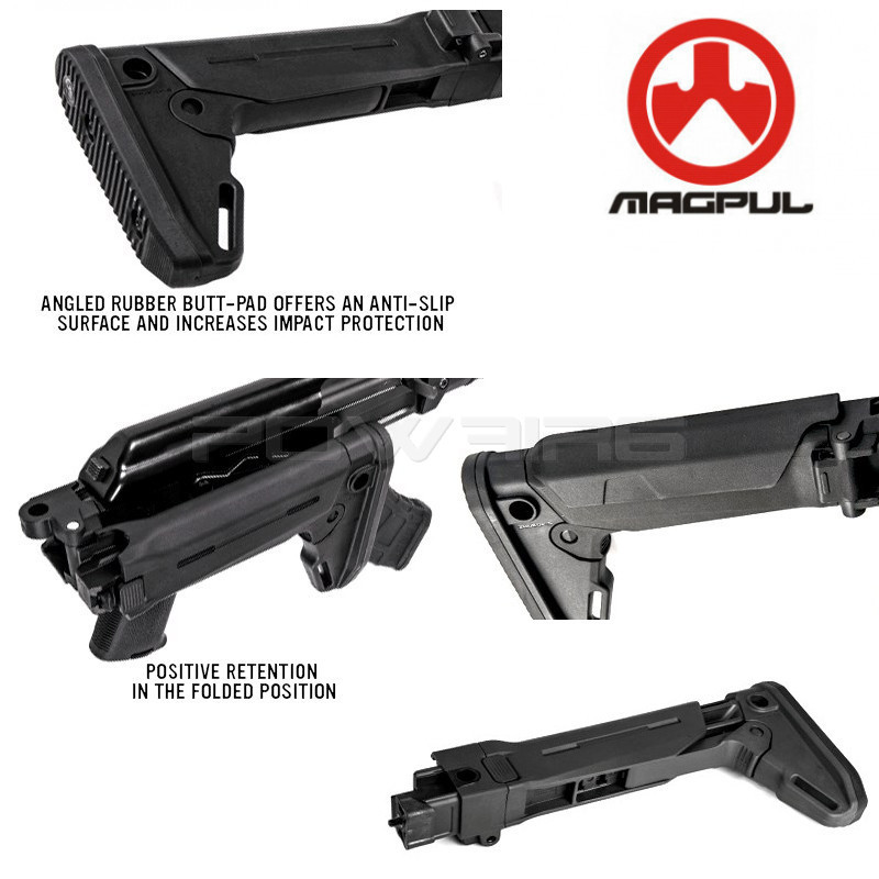 Magpul Zhukov S Stock For Ak47 Ak74 Bk