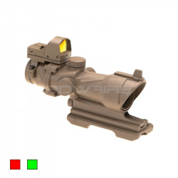 AIM-O red dot type ACOG 4X32IR QD COMBO Desert - 