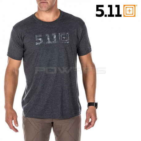 5.11 LLEGACY TOPO Tee - Charcoal Heather - 