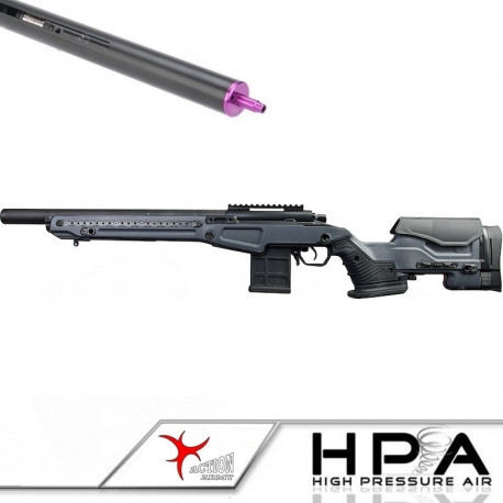 P6 AAC T10 SHORT Bolt Action HPA Gris - 