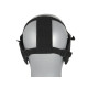 Half Face Mesh Mask 2.0 (Ear Version) - Black