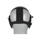 Half Face Mesh Mask 2.0 (Ear Version) - Black - 