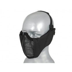 Half Face Mesh Mask 2.0 (Ear Version) - Black - 