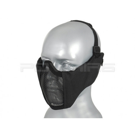 Half Face Mesh Mask 2.0 (Ear Version) - Black