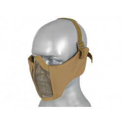 Half Face Mesh Mask 2.0 (Ear Version) - Tan