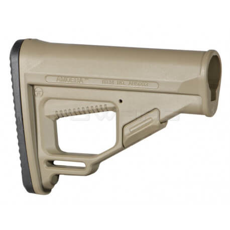 Ares Amoeba retractable Butt Stock for M4 AEG Dark Earth - 