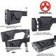 Magpul Crosse ajustable PRS GEN3 noir - 