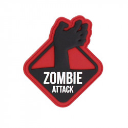 Patch Zombie Attack - rouge - 