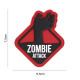 Patch Zombie Attack - rouge - 